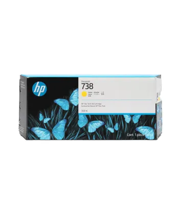 Cartouche encre Jaune HP 738 300ml (676M8A)