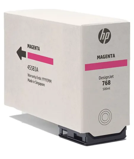 Cartouche encre Magenta HP 768 500ml 4S5B3A