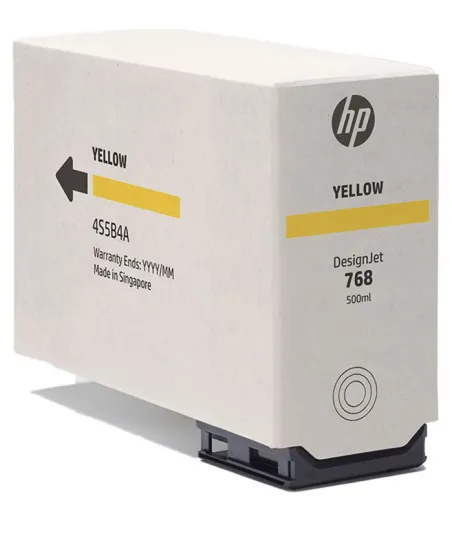 Cartouche encre Jaune HP 768 500ml 4S5B4A
