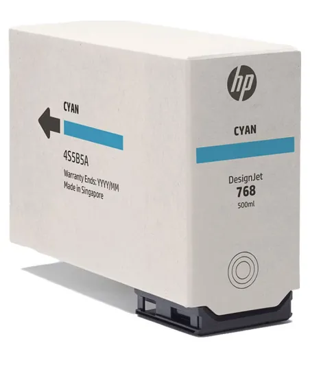 Cartouche encre Cyan HP 768 500ml 4S5B5A