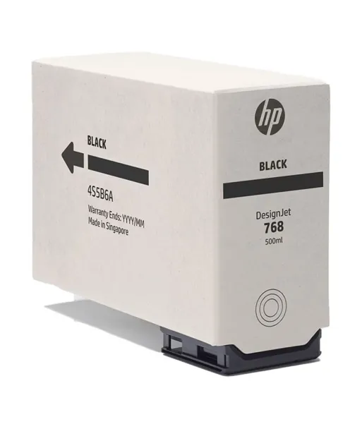 Cartouche encre Noir Mat HP 768 500ml 4S5B6A