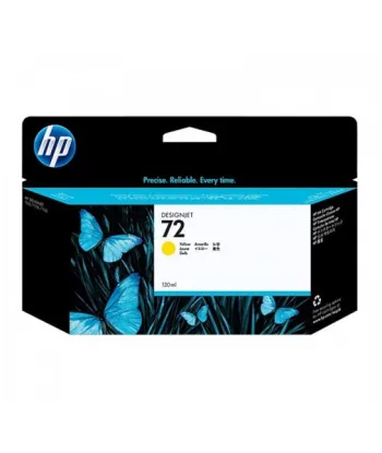 Cartouche d'encre jaune HP 72 130 ml