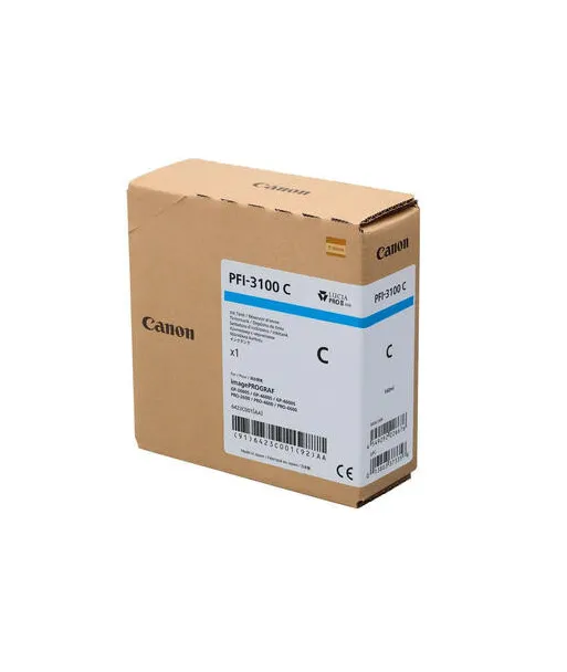 Cartouche d'encre CANON PFI-3100C Cyan 160ml