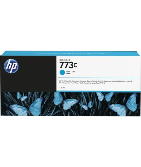 Cartouche d'encre Cyan HP 773C 775ml