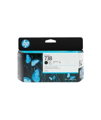 Cartouche encre Noire Mate HP 738 130ml (498N4A)
