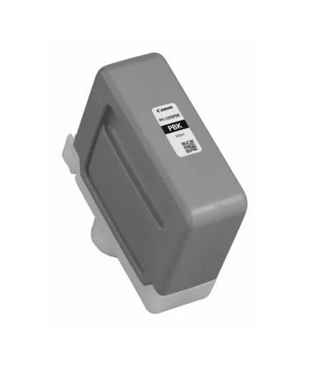 Cartouche d'encre CANON PFI-3300PBK Noir Photo 330ml