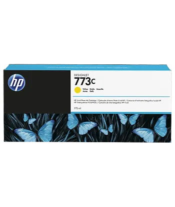 Cartouche d'encre Jaune HP 773C 775ml