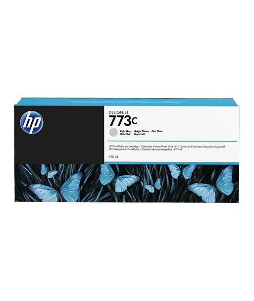 Cartouche d'encre Gris Clair HP 773C 775ml