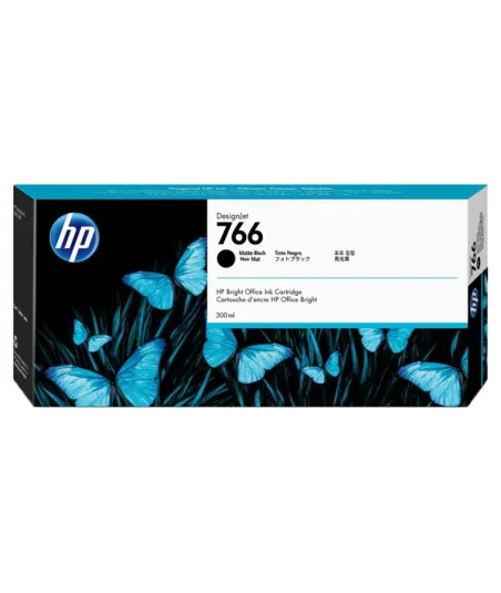 Cartouche d'encre HP 766 Noir mat 300ml P2V92A