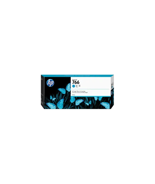 Cartouche d'encre HP 766 Cyan 300ml