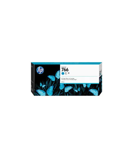 Cartouche d'encre HP 766 Cyan 300ml