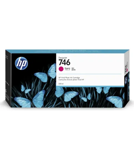 Cartouche d'encre photo Vivid HP 746  300ml Magenta