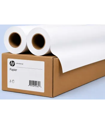 Papier bond universel HP - LOT DE 2 - 80 g/m² • 914 mm x 45,7 m A6DE9A | traciel