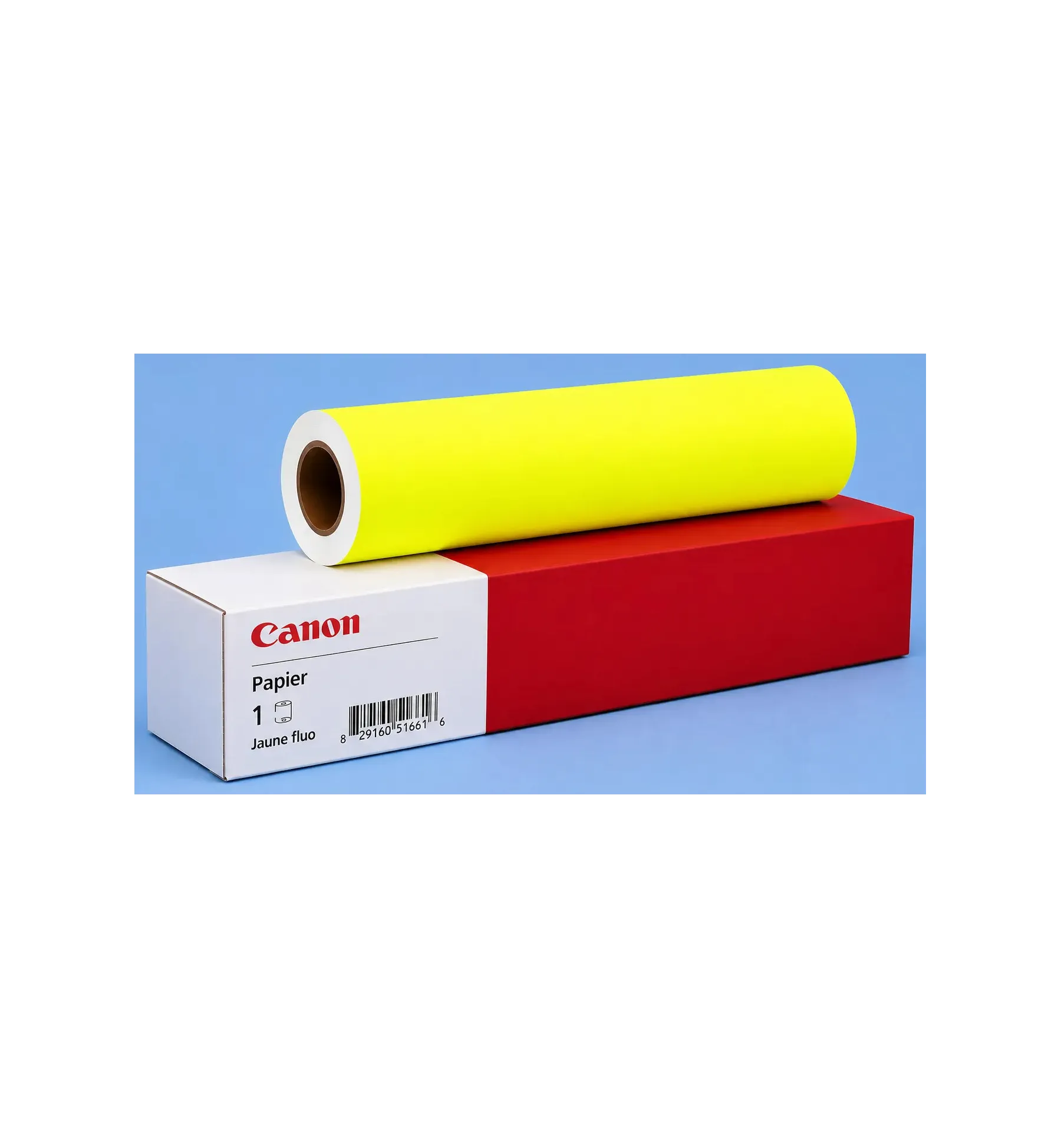 Papier Canon Couché Jaune Fluo 100 g/m²(914 mm x 45 m) | traciel