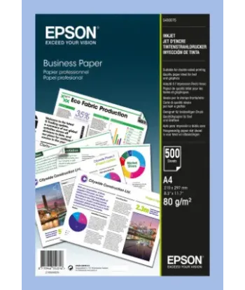 Papier Epson blanc ordinaire  80g A4 (210 x 297 mm)  500 feuilles | traciel