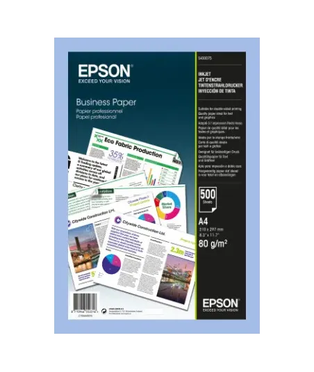 Papier Epson blanc ordinaire  80g A4 (210 x 297 mm)  500 feuilles | traciel