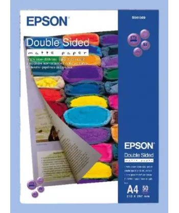 Papier Epson Double-Sided Matte Paper 178g A4 (210 x 297 mm) 50 Feuilles | traciel