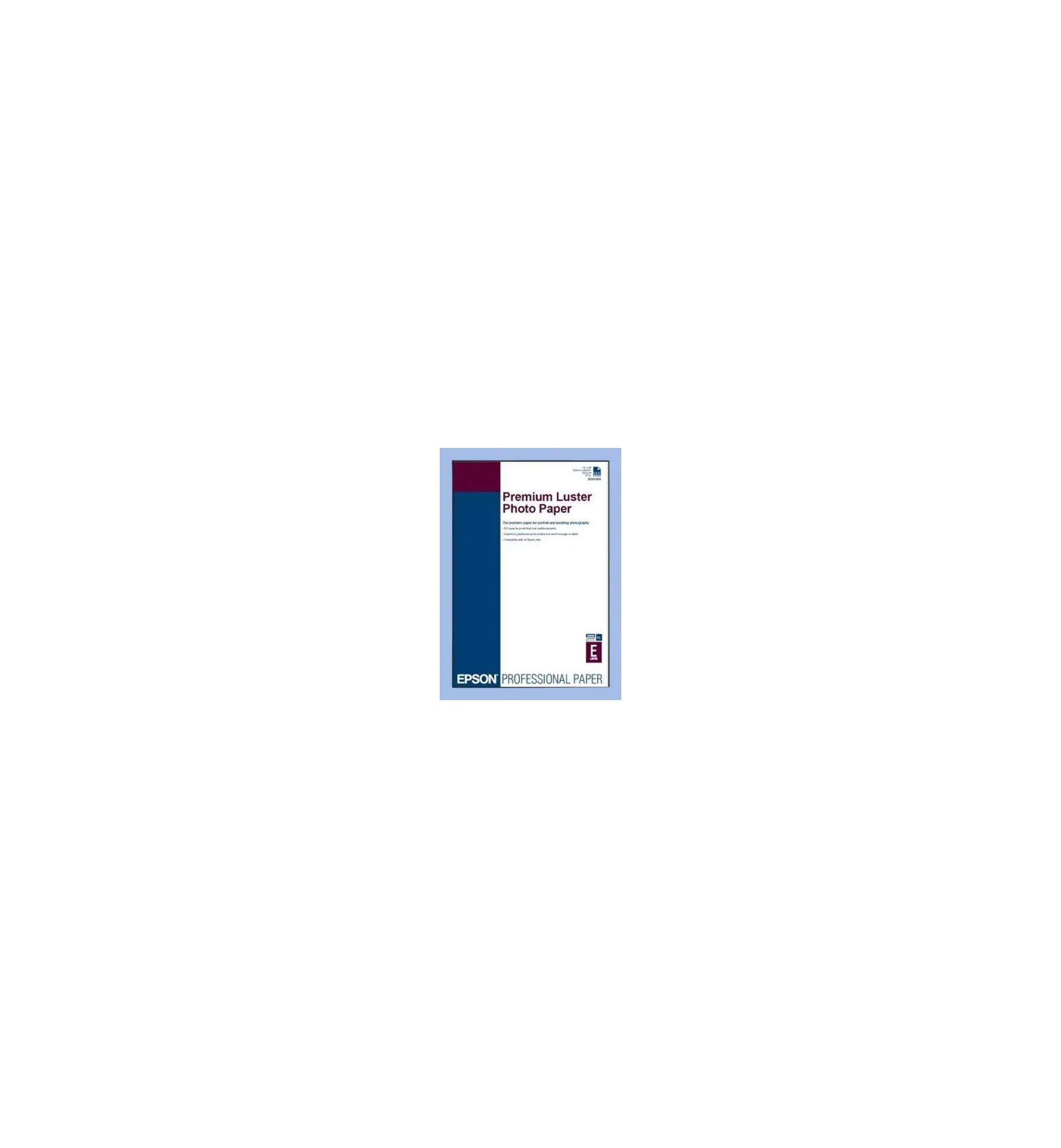 Papier Photo Epson Premium Luster 250g A2 (420 x 594 mm) 25 feuilles | traciel