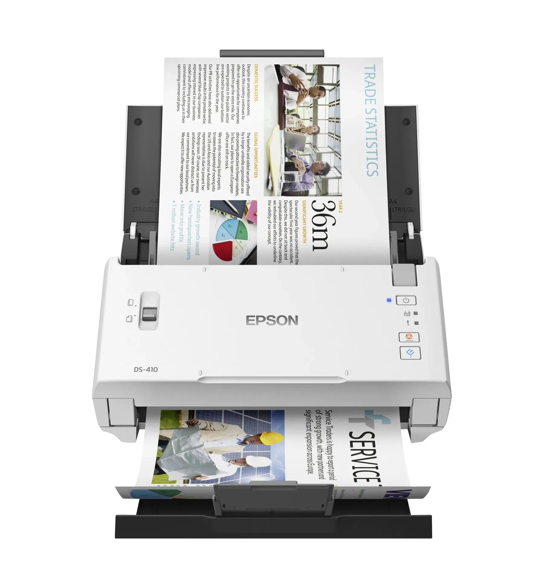 EPSON WorkForce DS-410 Document scanner Contact Image Sensor CIS Duplex A4 |  traciel