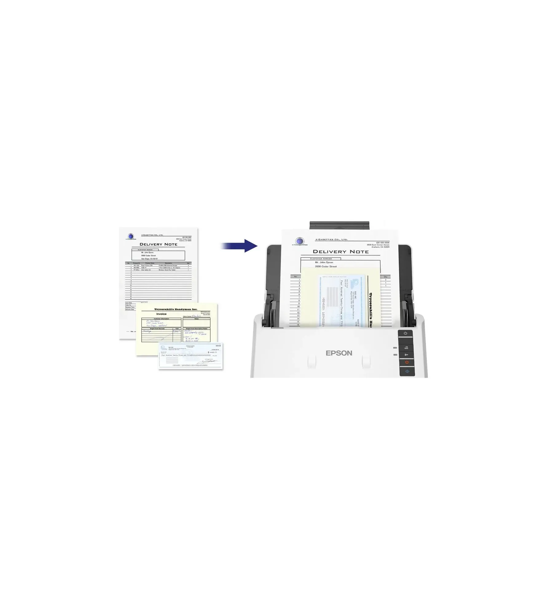 EPSON WorkForce DS-530III Document scanner  |  traciel
